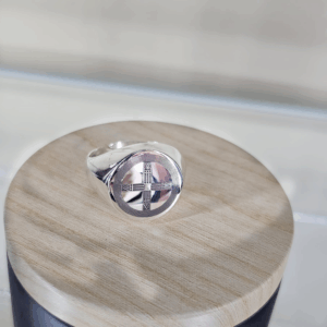 Anello Croce Cosmica – Protezione Sacra