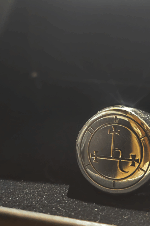 anello con sigillo di lilith